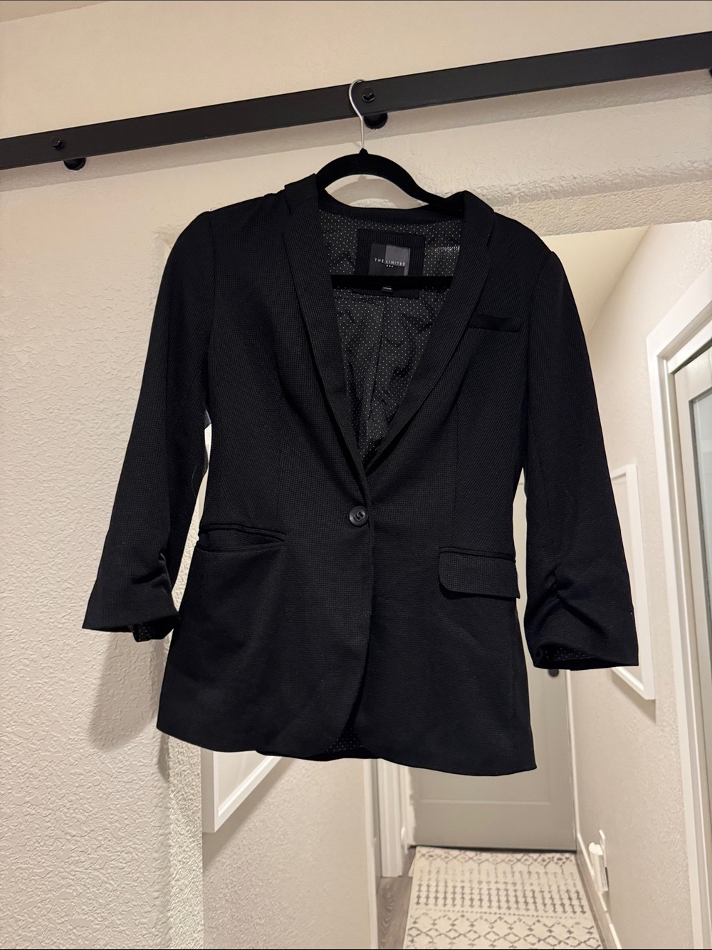 The Limited Black Women's Single-Button Blazer